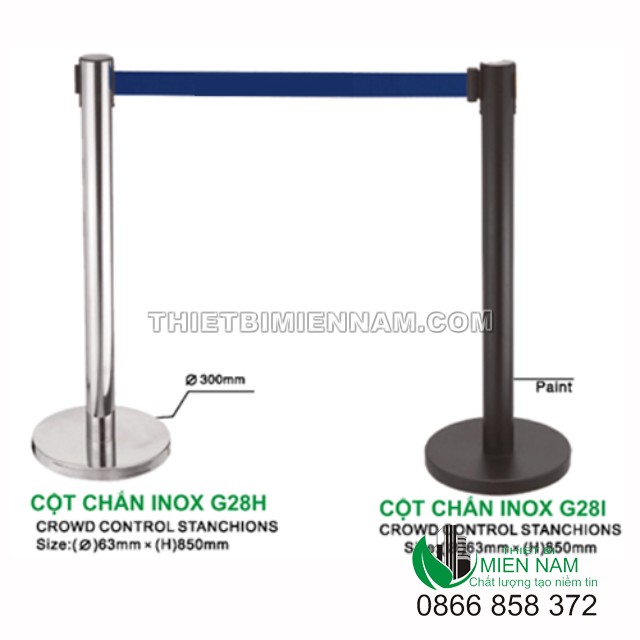 cot chan inox G28-H