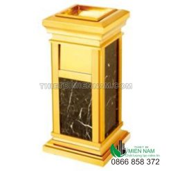 Sọt rác đá hoa cương cao cấp A15