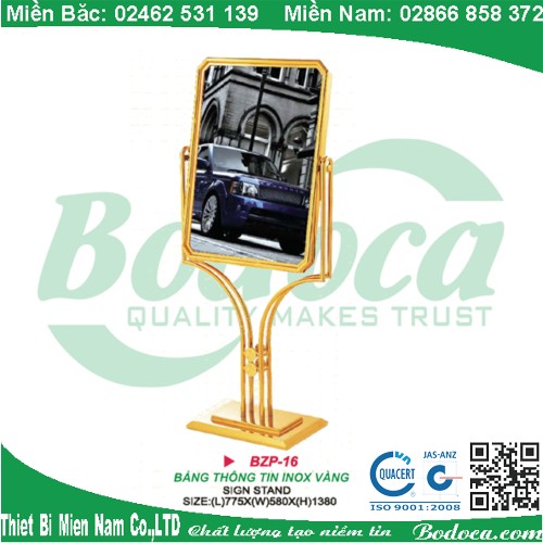 Bảng chào đón khách zp-16-Bodoca